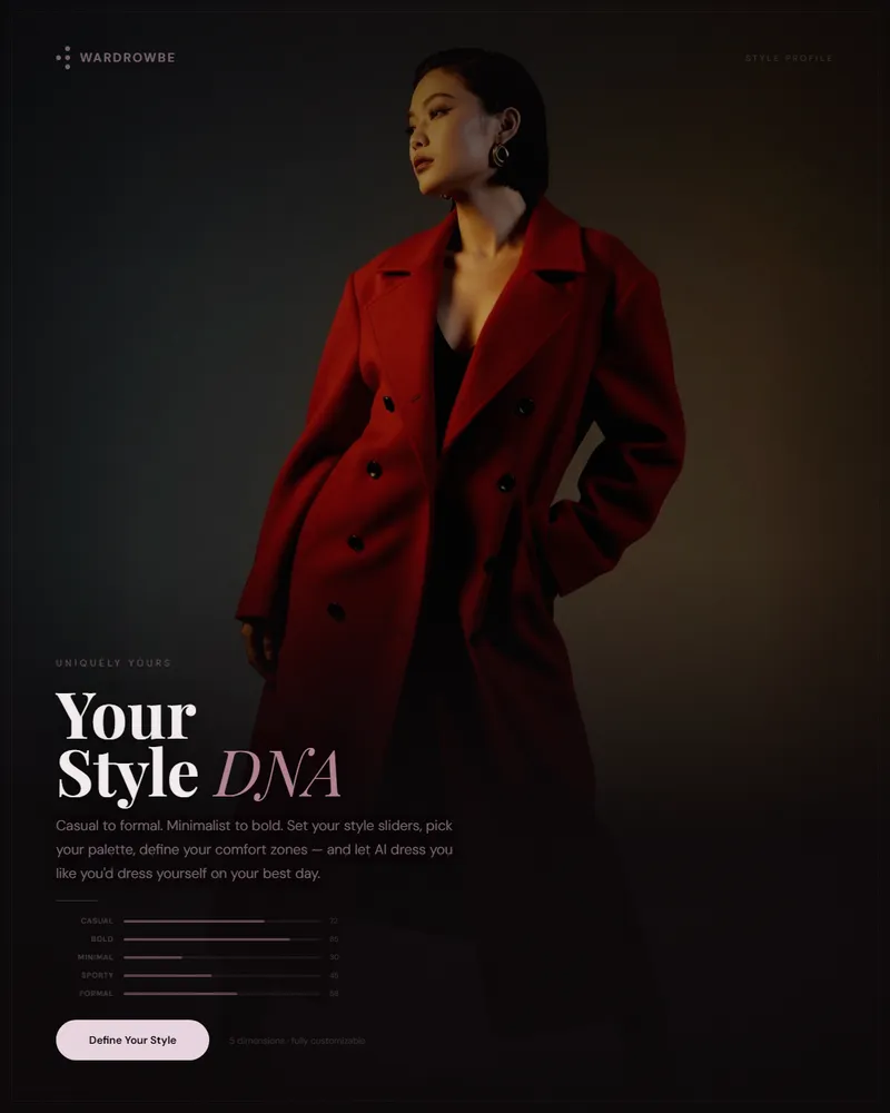 AI-powered wardrobe app comparison showing style DNA and personalization features